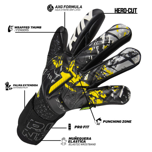 RINAT ASIMETRIK PRO Black/Yellow