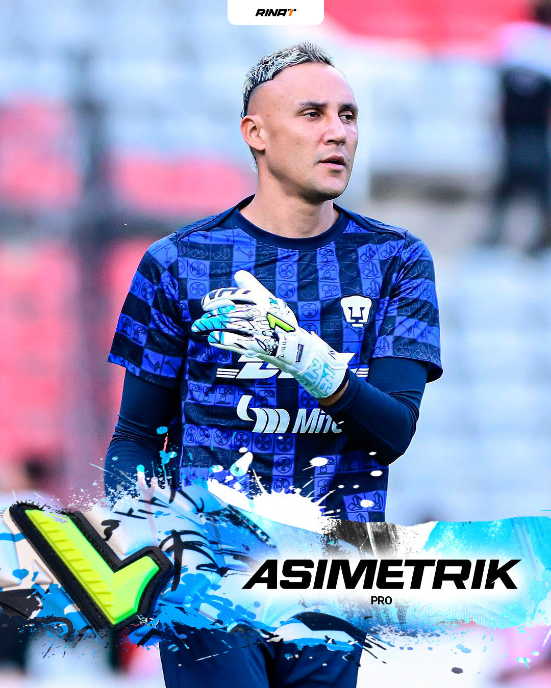 RINAT ASIMETRIK PRO NG White/Blue